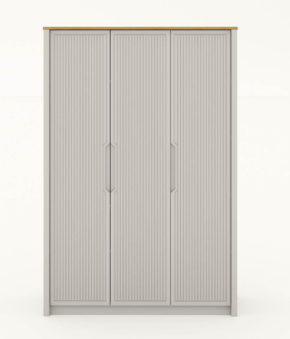 Silver 3 Kapılı Dolap