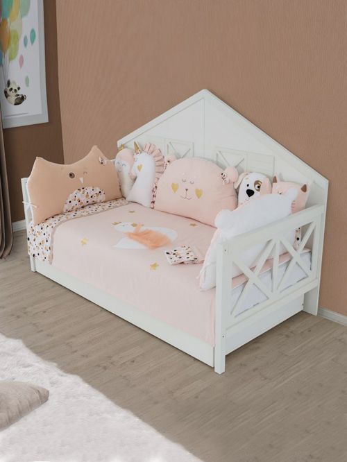White Swan Montessori Yastık Ve Uyku Seti