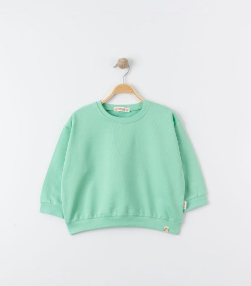 Oversize Theme Sweat Turkuaz