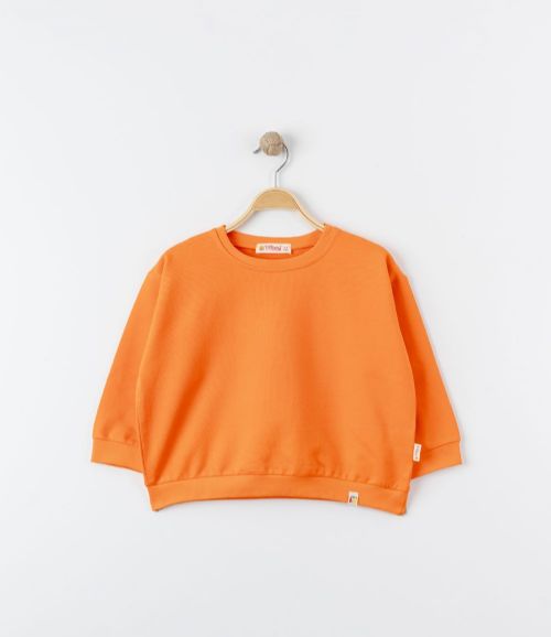 Oversize Theme Sweat Turuncu