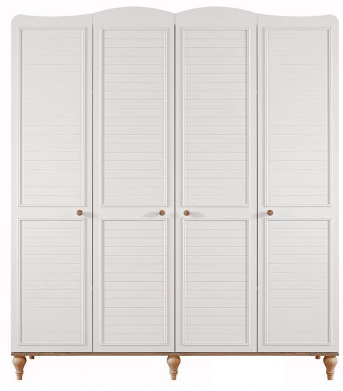 Line 4 Kapılı Dolap - Naturel