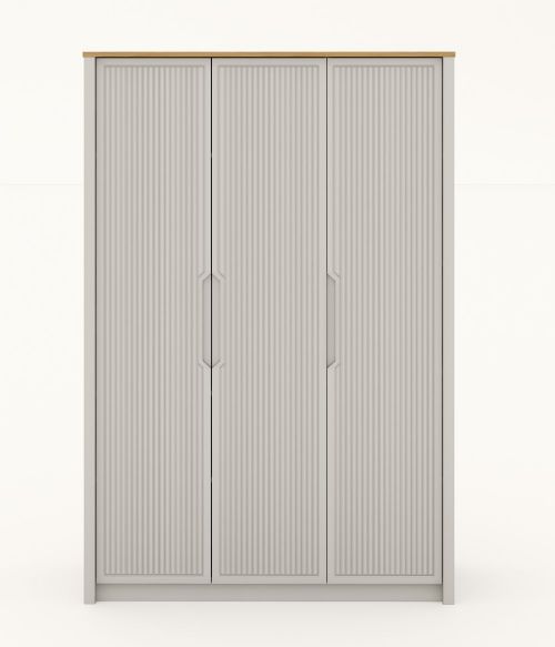 Silver 3 Kapılı Dolap