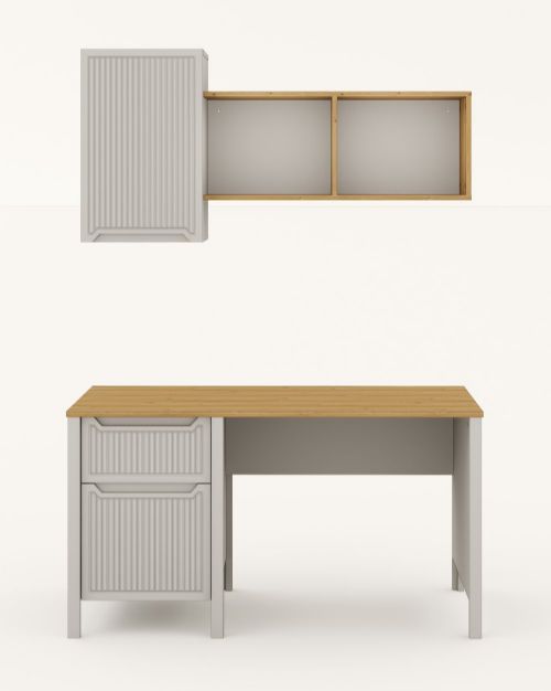 Silver Çalışma Masası Alt