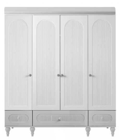 Tiffany Onyx 4 Kapılı Dolap